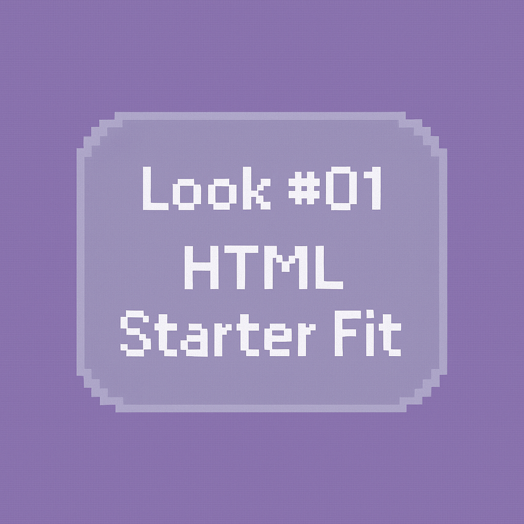 Preview of Look #01 project